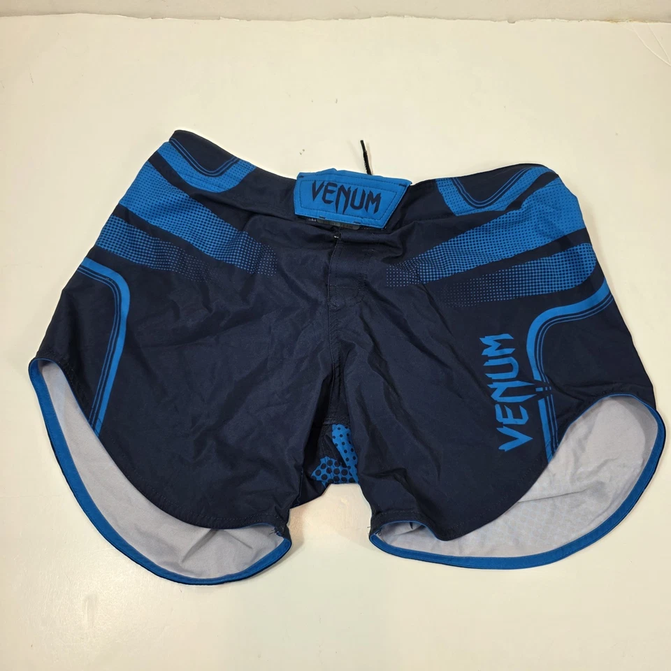 Pantalones Cortos de Lucha Venum Tempest Hombre Azul XL Negro Azul Foto 1 de 4