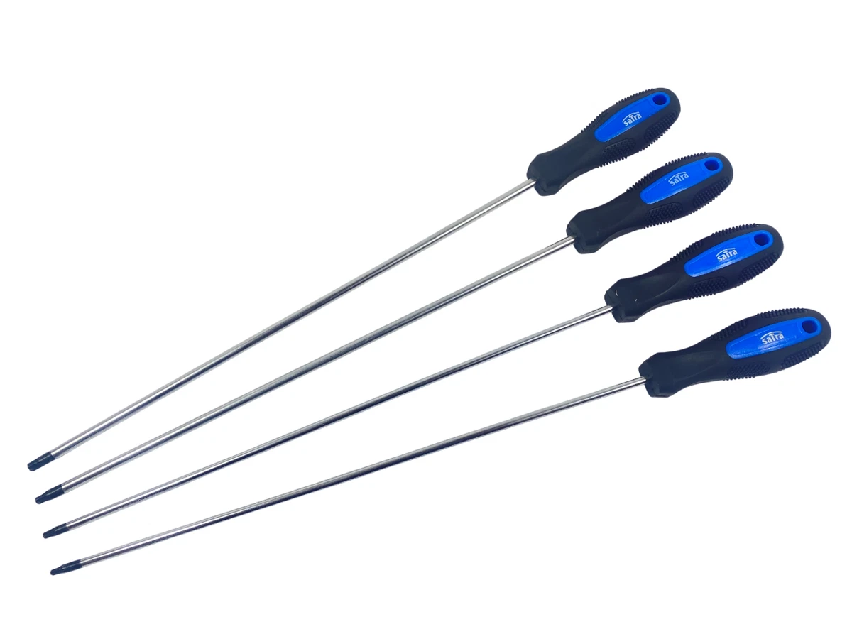Lange Magnetische Torx-Schraubendreher-Bits – 6-teilig, T10 Bis T30, 200 Mm, 1/4 Zoll Sechskant