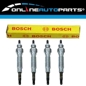 Bosch Glow Plug Set for Daihatsu F Series F60 F65 1982-1985 Diesel 4cyl DL 2.8L - Picture 1 of 1