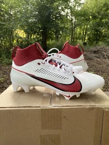 Nike Vapor Edge Pro 360 2 TB White Team Crimson FJ1581160 Size 8.5 Men - Picture 1 of 9