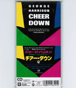 Sealed GEORGE HARRISON Cheer Down / That's What It Takes JAPAN 3" CD 09P3-6191 - Picture 1 of 2