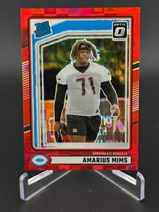 Amarius Mims 2024 Donruss Football Red Pandora Rookie #350 Cincinnati Bengals - Picture 1 of 2