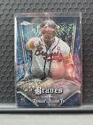 2022 Topps Chrome RONALD ACUNA Pinstriped Speckle Refractor Insert #P-7 Braves