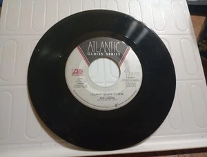 Phil Collins, Against All Odds/I Cannot Believe It's True Atlantic 45, WORN - Picture 1 of 14