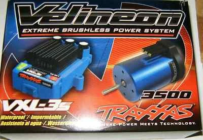 Traxxas Velineon VXL 1/10 à prova d'água 10 voltas 3500kV sistema sem escova TRA3350R - Imagem 1 de 3