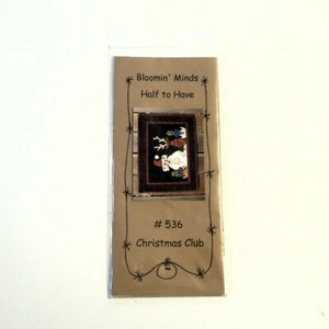Quiltmuster Bloomin' Minds "Half to Have Christmas Club" #536 Santa Elves - Bild 1 von 3