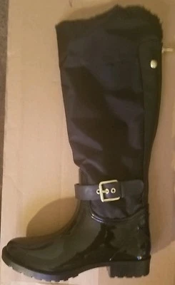 Botas de lluvia Marc Fisher's negras para montar  Foto 1 de 3