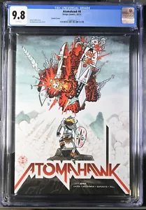Atomahawk #0 CGC 9.8 Variant Cover Donny Cates Ian Bederman Jesse James 2017 - Picture 1 of 2