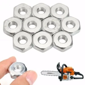 10pcs Guide Bar Nut for STIHL Chainsaw MS180 MS211 MS361 MS440 MS441 MS461 MS660 - Picture 1 of 1