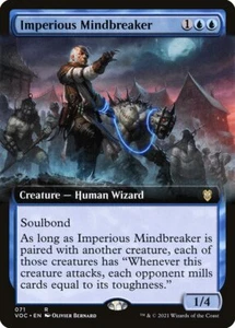[MTG] Imperious Mindbreaker (arte extendido) (071) (VOC) casi nuevo - Imagen 1 de 1