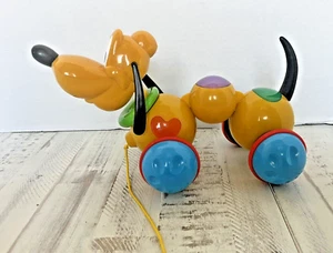 Disney Pluto Musical Pull  Along Toy - Picture 1 of 6