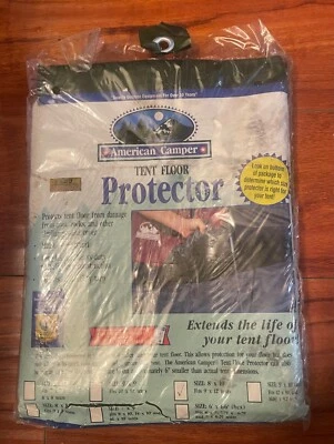 American Camper Tent Floor Protector- Size 8'x10' - 1996- New - Image 1 of 4