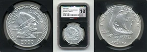 2000 P Commemorative Silver Dollar NGCX MS10 - Picture 1 of 1