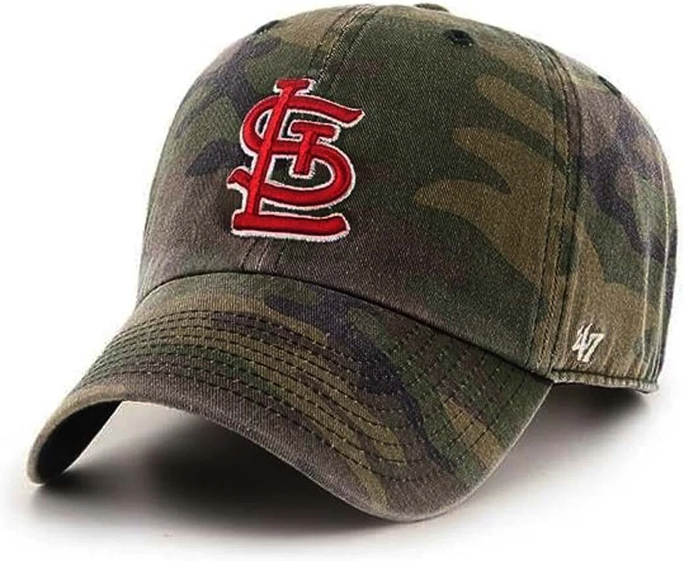 Auténtica gorra ajustable marca '47 MLB St. Louis Cardinals MVP/limpieza/a presión Foto 1 de 1