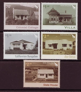 NEW ZEALAND 2014 CONSTRUCTION OF A NATION SET OF 5 UNMOUNTED MINT, MNH - Imagen 1 de 1