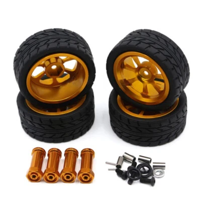 Alloy 12mm Hex wheel rim Tires For 1/12 124016/17/18/19 1/14 144002-01 1/18 A949 - Image 1 of 4
