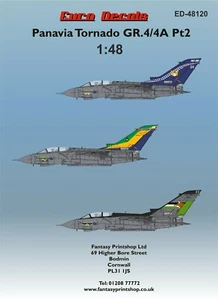 Euro Decals Panavia Tornado GR.4/4A Pièce 2 ED-48120 Imprimé Par Fantasy - Picture 1 of 5