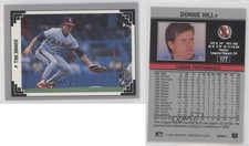 2013 Leaf Memories 1991 Leaf Buyback Red 1/1 Donnie Hill #177