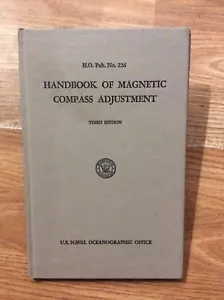Handbook of Magnetic Compass Adjustment 3rd Edition by Multiple Authors 1963 - Picture 1 of 4