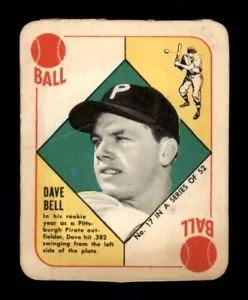 1951 Topps Red Back Set-Break # 17 David Bell LOW GRADE (Füller) - Bild 1 von 2