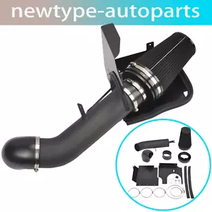 Kit de admisión de aire frío protector térmico 4"" negro para 99-07 Chevy GMC V8 4,8 L/5,3 L/6,0 L - Imagen 1 de 10