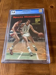 John Havlicek Sports Illustrated CGC 7.0 White Pages (Celtics Legend HOF) #017 - Picture 1 of 3