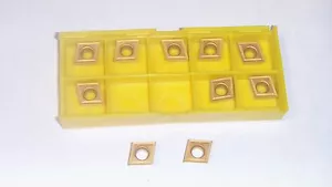 NEU 10 STCK. CPMT-32.50.5 C5 VERZINNTE HARTMETALL-EINSÄTZE - Bild 1 von 1
