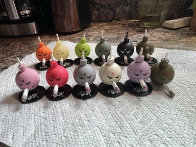 Frank Kozik Toy2R Bomb Party Fun Pack WTF Non Lethal Mini Bombs Vinyl Figure Set - Image 1 of 4