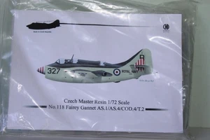 KIT MODELO RESINA ALCATRAZ FAIREY CHECO MASTER CMR 1:72 AS.1/4/T2 - Imagen 1 de 2