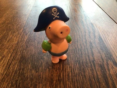 "Figura de Peppa Pig, George 4"" en disfraz de pirata, ¡excelente estado! Foto 1 de 2