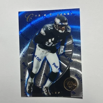 1997 Pinnacle Totally Certified - Chris Jones #85 Platinum Blue /2499 - Image 1 of 2