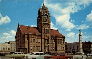 Anderson South Carolina Co Co Court House Monument años 50-60 coches postal de colección - Imagen 1 de 2