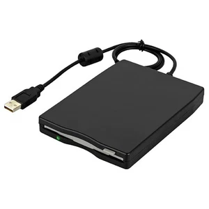 USB Floppy Drive 3.5Inch USB External Floppy Disk Drive Portable 1.44 MB2678 - Photo 1/8