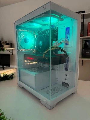 Gaming PC AMD RYZEN 7 16GB AMD RADEON RX5700XT AIO SSD + HDD Win 11 - Image 1 of 4