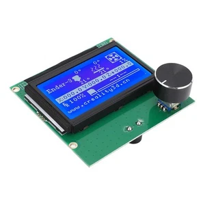 Écran LCD D'Imprimante 3D avec Panneau de Commande, Écran Bleu 12864 pour E6313 - Photo 1/8