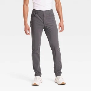 Men's 360 Lifestyle Slim Fit 5-Pocket Pants - All In Motion - Picture 1 of 13