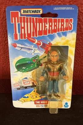 Figura de colección 1992 Matchbox Thunderbirds - The Hood sellada/nueva en paquete Foto 1 de 2