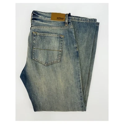 Pantalones de mezclilla Urban Pipeline para hombre 30x30 azules sueltos rectos lavados claros Foto 1 de 4