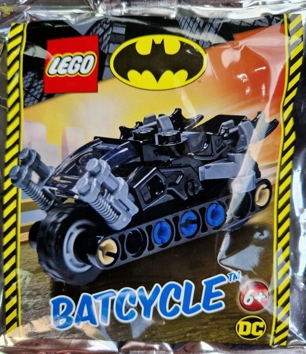 Подлинный Lego Batcycle фольга упаковка минифигурки 212222 совершенно новый - Изображение 1 из 1