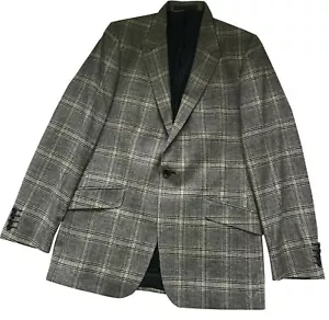 Paul Smith PS Grey Check Blazer | Wool Blend | Tailored Fit | Size 40 | PREMIUM - Picture 1 of 5