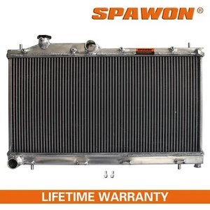 SPAWON Radiator Fit Subaru Impreza 2008-2014 Aluminum 2.5L H4 STI WRX MT 13091 - Picture 1 of 9