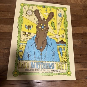 Dave Matthews Band Poster Hartford CT. 06.05.2009 Methan signiert #ed /500 selten - Bild 1 von 5