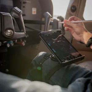 RAM Kneeboard Mount - All iPad mini Inc. Version 6, Galaxy Tab 2 7.0, 7.7, More - Picture 1 of 11