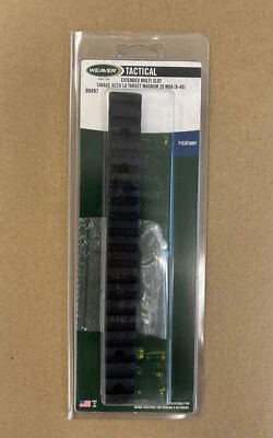 NEW Weaver Base Extend  Multi-Slot Savage 110 LA 20MOA Matte 99497 PICATINNY  - Image 1 of 2