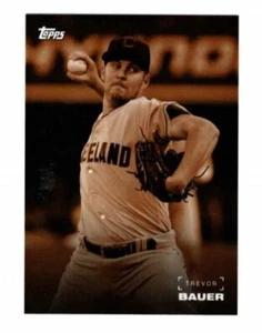 2019 Topps Trevor Bauer On Demand #50A Black and White Sepia Parallel - Picture 1 of 1