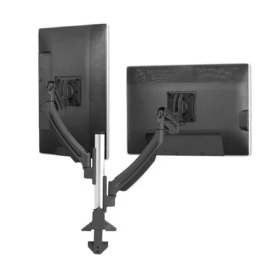 Chief Kontour Dual Dynamic Column Desk Two Monitor Mount Stand K1C220BXRH - Image 1 of 2