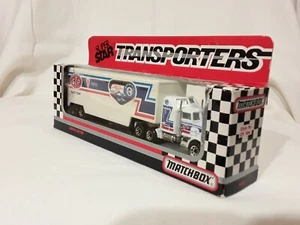 Matchbox NASCAR 1992 Transporters Richard Petty STP Race Team Diecast Pontiac - Picture 1 of 11