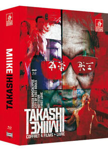 Takashi Miike 4 Films , coffret 5 disques et un livre. NEUF