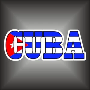 Cuba Havana Flag Sticker Decal Sticker Sticker Sticker Sticker - Picture 1 of 1