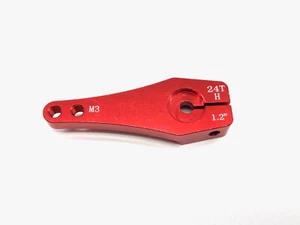 1PC 1.2" CNC Heavy Duty Metal Unilateral Servo Arm Horn for JR, Hitec, Futaba - Picture 1 of 4